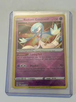 Pokemon TCG Radiant Gardevoir Card 069/196 Lost Origin Holo - Image 1