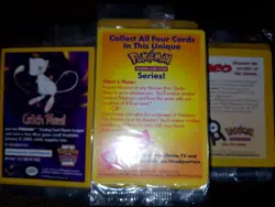 Pokemon 100× SEALED Promo Cards. Electabuzz, Pikachu, Mewtwo, Dragonite, & Entei - Image 1