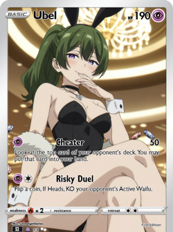 LoveangelGames- Custom Card-Character Set- Ubel - Image 1