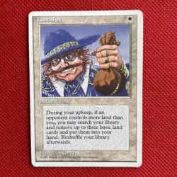 MTG {LAND TAX} Core Set 4th Edition Reg Rare Magic #34 LP/EX **Ships Free** - Image 1