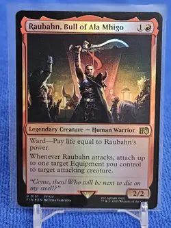 Final Fantasy Raubahn, Bull of Ala Mhigo Foil - Image 1