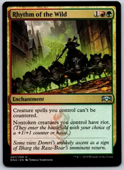 Rhythm of the Wild U Ravnica Allegiance 201 NM - Image 1