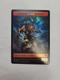MTG - Soldier / Goblin Token Foil DMU #012 - Image 1