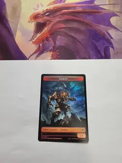 MTG - Soldier / Goblin Token Foil DMU #012 - Image 2