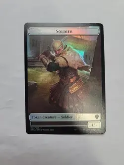 MTG - Soldier / Goblin Token Foil DMU #012 - Image 3