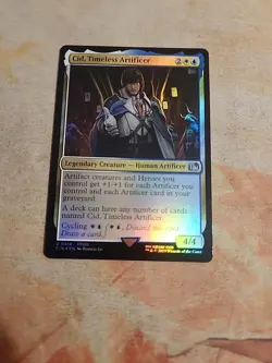 Cid, Timeless Artificer 0418 Foil Final Fantasy MTG NM - Image 1