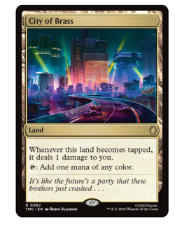 City of Brass Teenage Mutant Ninja Turtles MTG - Image 1