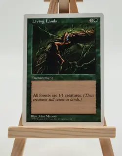 Living Lands Fifth Edition (5ED) Magic Karte MTG englisch (Erwachen der Walder) - Image 1