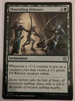 Flourishing Defenses Commander: Lorwyn Eclipsed Regular - Image 1