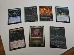 7 Magic The Gathering Collector Cards Lot - Image 1