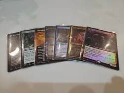 7 Magic The Gathering Collector Cards Lot - Image 2