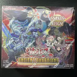 Yugioh Ancient Guardians 1st Edition Booster Box Factory Sealed - Image 1