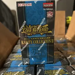 Yu-Gi-Oh! TCG 25th Anniversary Rarity Collection II 1st Edition case. - Image 1