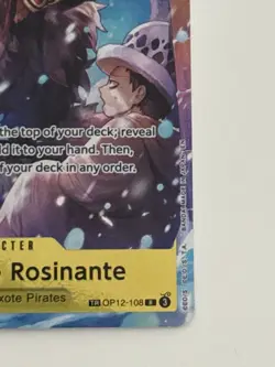 One Piece TCG Donquixote Rosinante OP12-108 TR Treasure The Azure Sea's Seven - Image 4