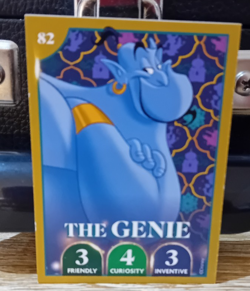 Morrisons Disney Christmas Party 2025 Collectors Card - No 82 - THE GENIE new - Image 1