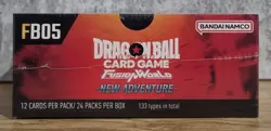 Dragon Ball Card Game - Fusion World - New Adventure (FB05) Booster Box - Image 2