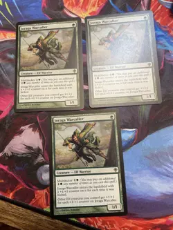 Magic: The Gathering Joraga Warcaller x3 Worldwake Creature Cards - Image 1