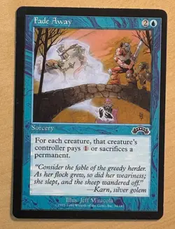 MTG Fade Away Magic The Gathering Sorcery Card #34 - Image 1