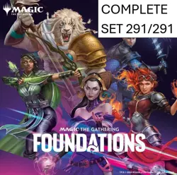 Magic the Gathering Complete Full Set - Foundations - FDN 291/291 cards Standard - Image 1
