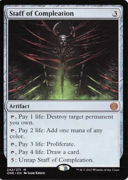 Staff of Compleation, 242, ONE, Normal - Image 1