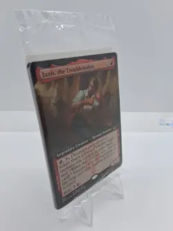 Wotc Mtg Jaxis, The Troublemaker Foil Promo Pack Factory Sealed - Image 5