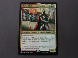 2022 MTG Rare Legendary "Tajic, Blade of the Legion" NM+ Magic Card #171 DMC - Image 1