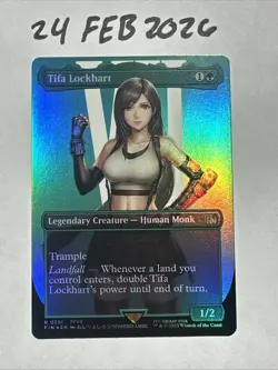 Tifa Lockhart (Borderless) Final Fantasy Foil - Image 1