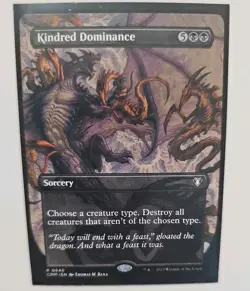 Kindred Dominance (Borderless) Commander Masters Regular - Image 1
