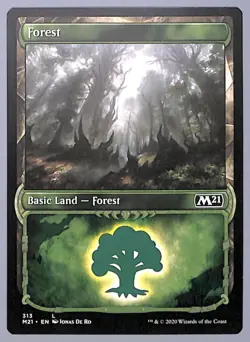 Forest - Showcase - 313 - (10X) Core Set 2021 (M21) MTG - Image 5