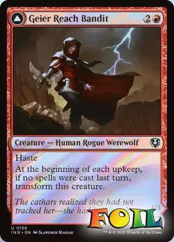 Geier Reach Bandit 156 MTG Innistrad Remastered Uncommon NP Foil - Image 1
