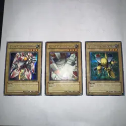 Yu-Gi-Oh TCG Alpha Beta and Gamma The Magnet Warrior Unlimited DOR-001 002 003 - Image 1
