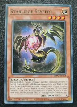 Starliege Seyfert Yu-Gi-Oh! SDAZ-EN014 1st Common - Image 1