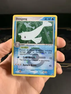 Pokemon Card Ex FireRed LeafGreen Dewgong 3/112 2004 Reverse Holo HP - Image 2