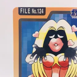 Pokemon Cards Bandai Carddass Jynx File No.124 1997 EX Japanese h139 - Image 2