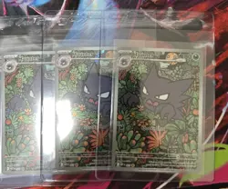 2025 POKEMON MEP EN-ME BLACK STAR PROMO #027 HAUNTER Lot 10 cards - Image 5