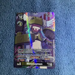 Digimon Card Game Minervamon BT24-041 SR Alternate Art NM - Image 1