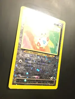 Togepi - 4/18 - w/ Swirl Pokemon Reverse Holo Southern Islands Promo Card MP - Image 2