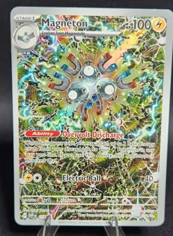 Magneton 159/SV-P Illustration Rare SV Promo Pokemon Card NM Shinji Kanda - Image 1