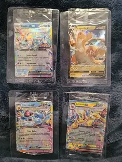 20 Pokemon sealed Promo cards. Eevee Prismatic, Draganite V, Lucario V etc... - Image 1