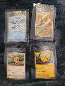 20 Pokemon sealed Promo cards. Eevee Prismatic, Draganite V, Lucario V etc... - Image 3