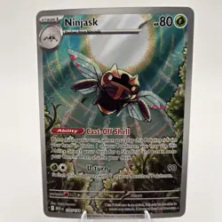 Pokemon TCG Ninjask Illustration Rare Card #137/132 - Image 1
