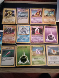 Pokemon Vintage Card Lot Of 12 cards - MUST SEE! Fresh from the pack! - Image 1
