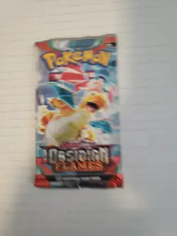 Pokemon Scarlet & Violet - Obsidian Flames - BOOSTER PACK (10 Cards) NEW SEALED - Image 1