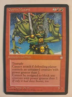 Goblin Mutant Ice Age MTG Magic The Gathering LP BULK DISCOUNT - Image 1