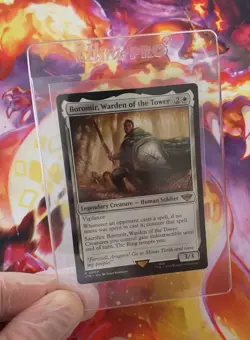Boromir Warden Of The Tower mtg Rare 0004 Lord Of The Rings Magic: The Gathering - Image 3