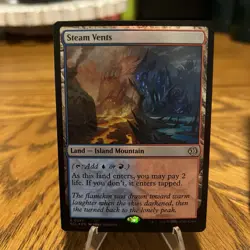Magic The Gathering Steam Vents Lorwyn Eclipsed Foil - Image 1