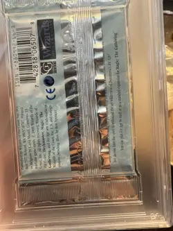 MTG Ice Age Booster Pack PSA 8 Dire Wolves Foil Magic The Gathering NEW SEALED 742818065078 - Image 5