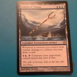 Bident of Thassa Theros MTG Magic the Gathering - Image 2