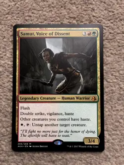 Sammut Voice of Dissent Naya Stompy Commander Edh Deck Mtg Magic The Gathering - Image 1