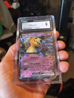 Pokemon TCG Mimikyu EX #004 Holo Black Star Promo Scarlet & Violet 2023 CGC 9 - Image 3